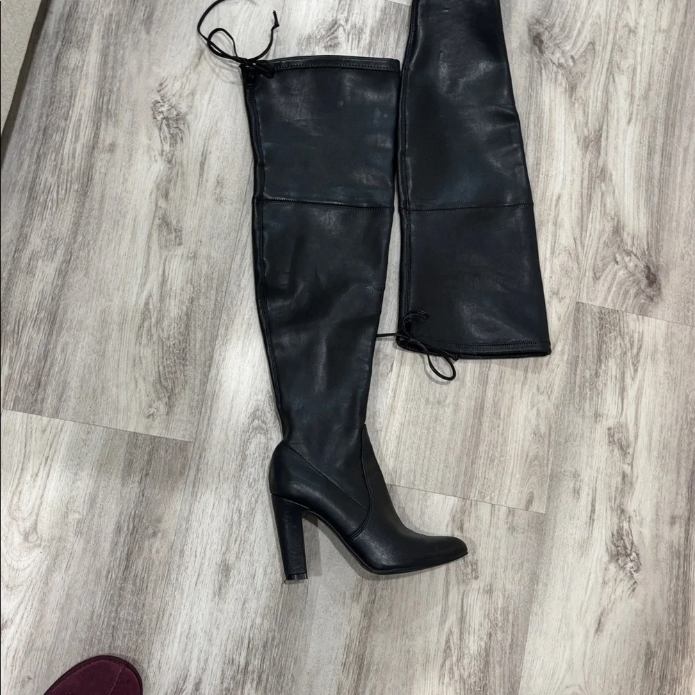 Unisa Black Over-the-Knee Boots 8